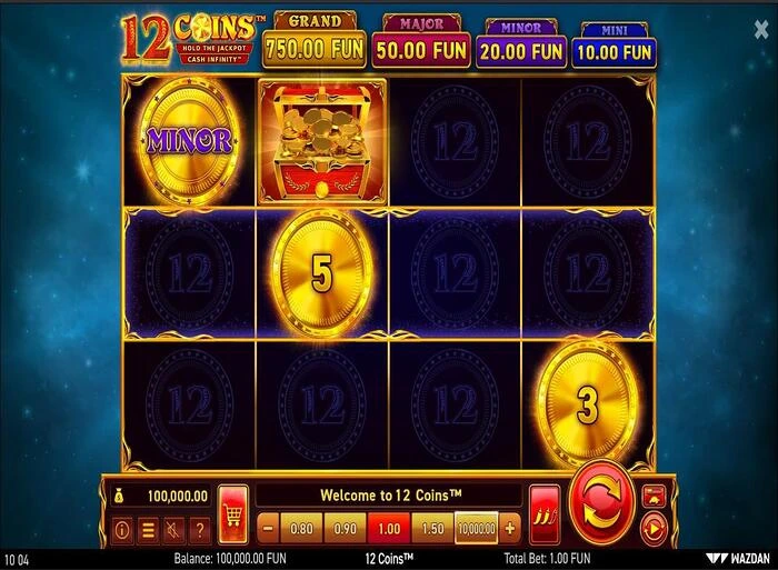 12 coins Slot pic1