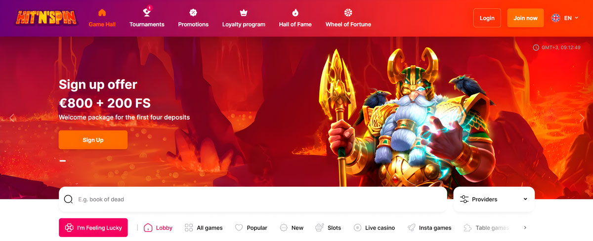 hitnspin casino bonus bez dep