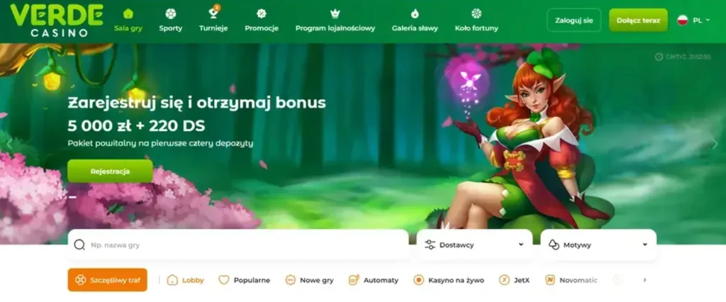 Verde Casino bonus bez depozytu