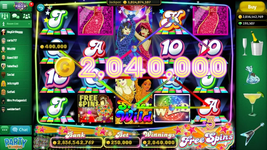 Vegas world – recenzja social casino i darmowe gry pic2