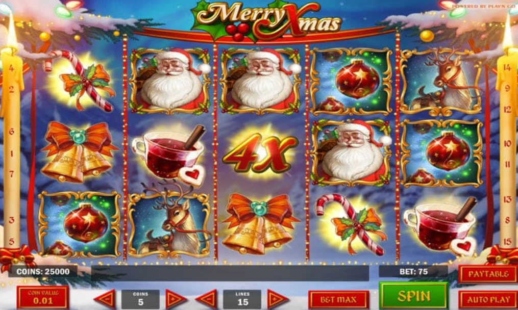 Merry Xmas – recenzja świątecznego slotu od Play'n GO  2