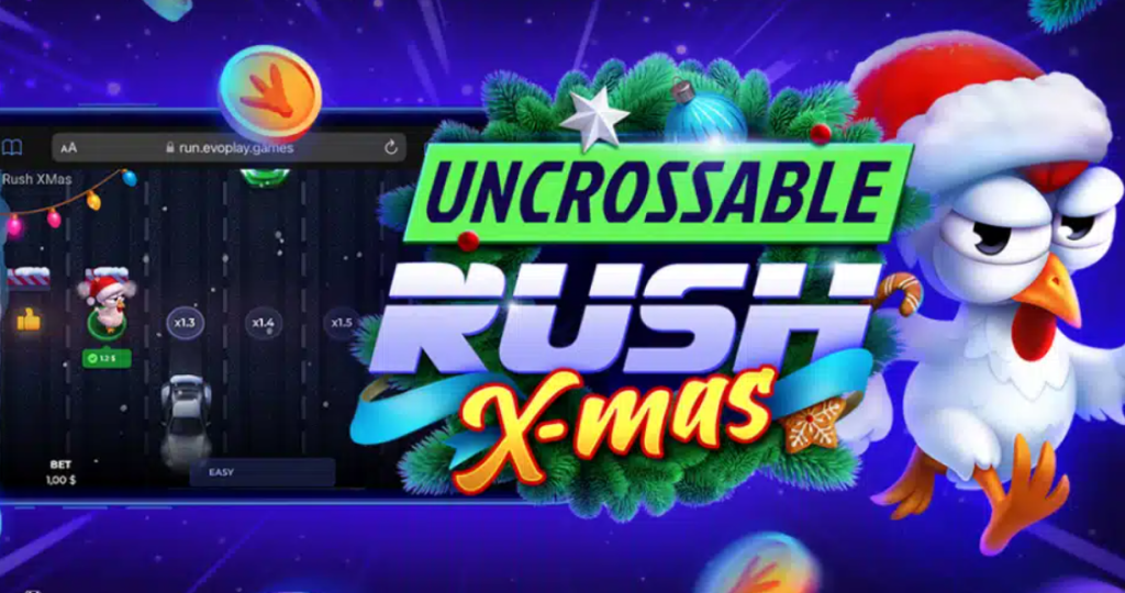 Uncrossable Rush Xmas - recenzja świątecznego slotu od Evoplay