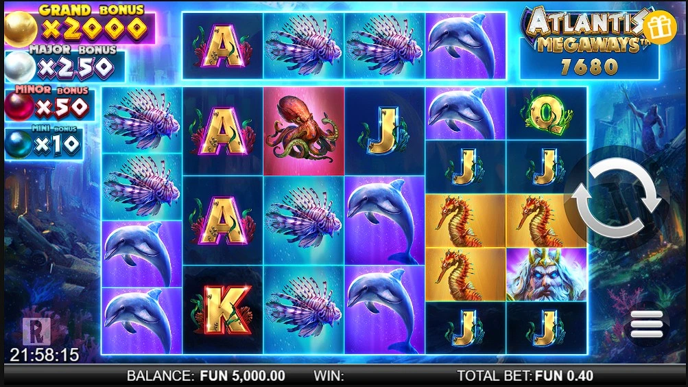 Atlantis Megaways – recenzja slotu i gra za darmo pic2