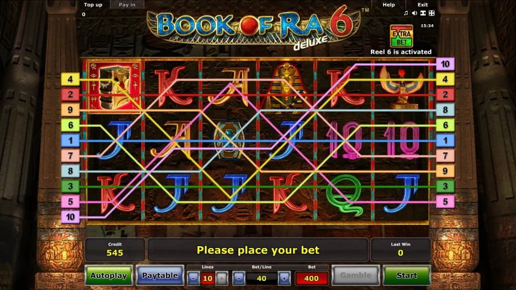 Book of Ra 6 demo – darmowa gra bez wpłaty 🆓