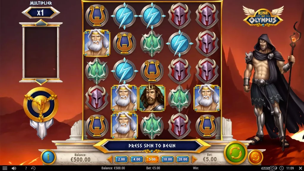 Rise of Olympus demo – darmowa gra bez rejestracji 🆓