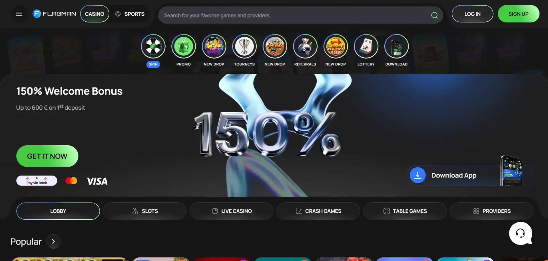 Flagman Casino opinie: sprawdzam ofertę krok po kroku pic2