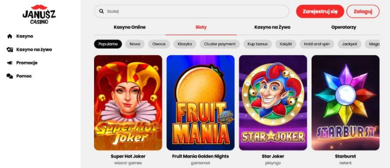 Janusz Casino opinie 2026 — wypłaty, bonusy i polski klimat pic2