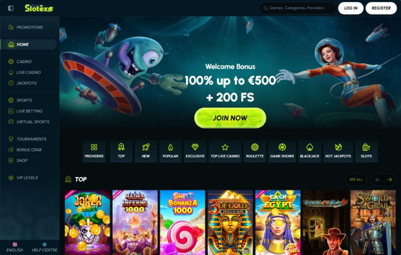 Slotexo Casino opinie 2026 — wypłaty, bonusy i oferta gier pic2