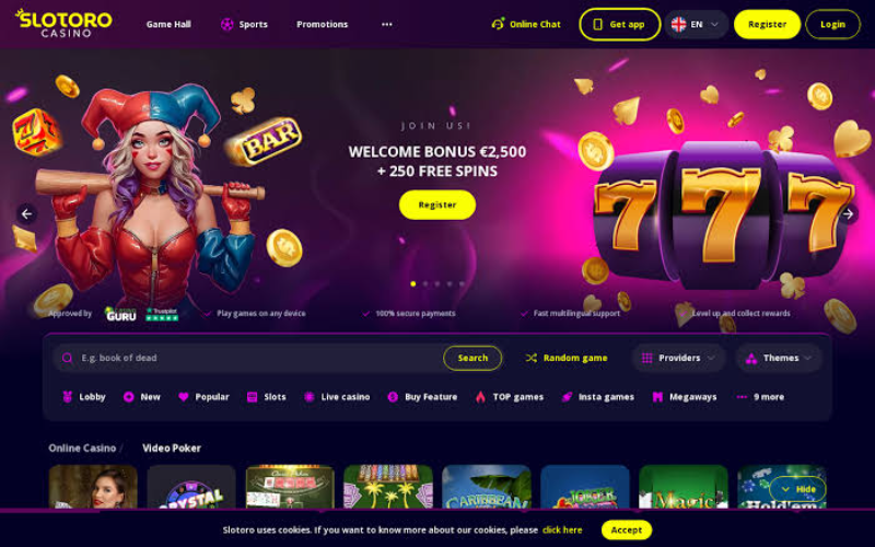Slotoro Casino opinie 2026 — wypłaty, VIP i oferta gier pic2
