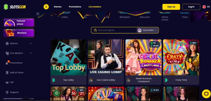 Slotsgem Casino opinie 2026 — plusy, minusy i dla kogo to kasyno pic2