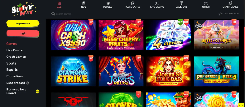Slottyway Casino recenzja — test kasyna bez ściemy pic2